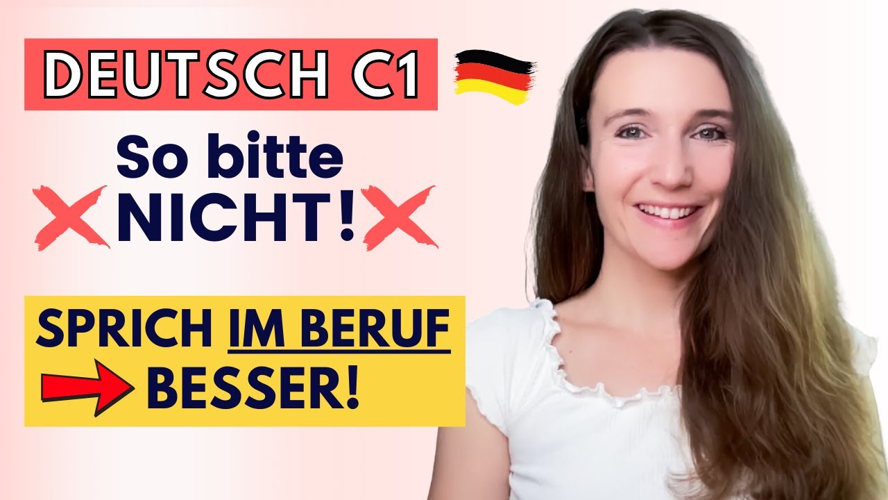 Deutsch C1: Im Beruf sicher und akzentfrei sprechen | Aussprache ...