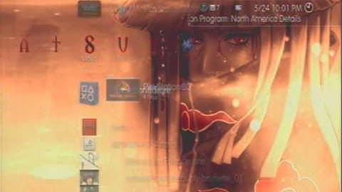 Ps3 Theme Naruto Shippuden Akatsuki Theme