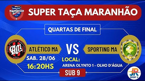 ATLÉTICO MA X SPORTING M - SUB 9 - QUARTAS DE FINAL -  SUPER TAÇA MARANHÃO DE FUT 7 (2025)