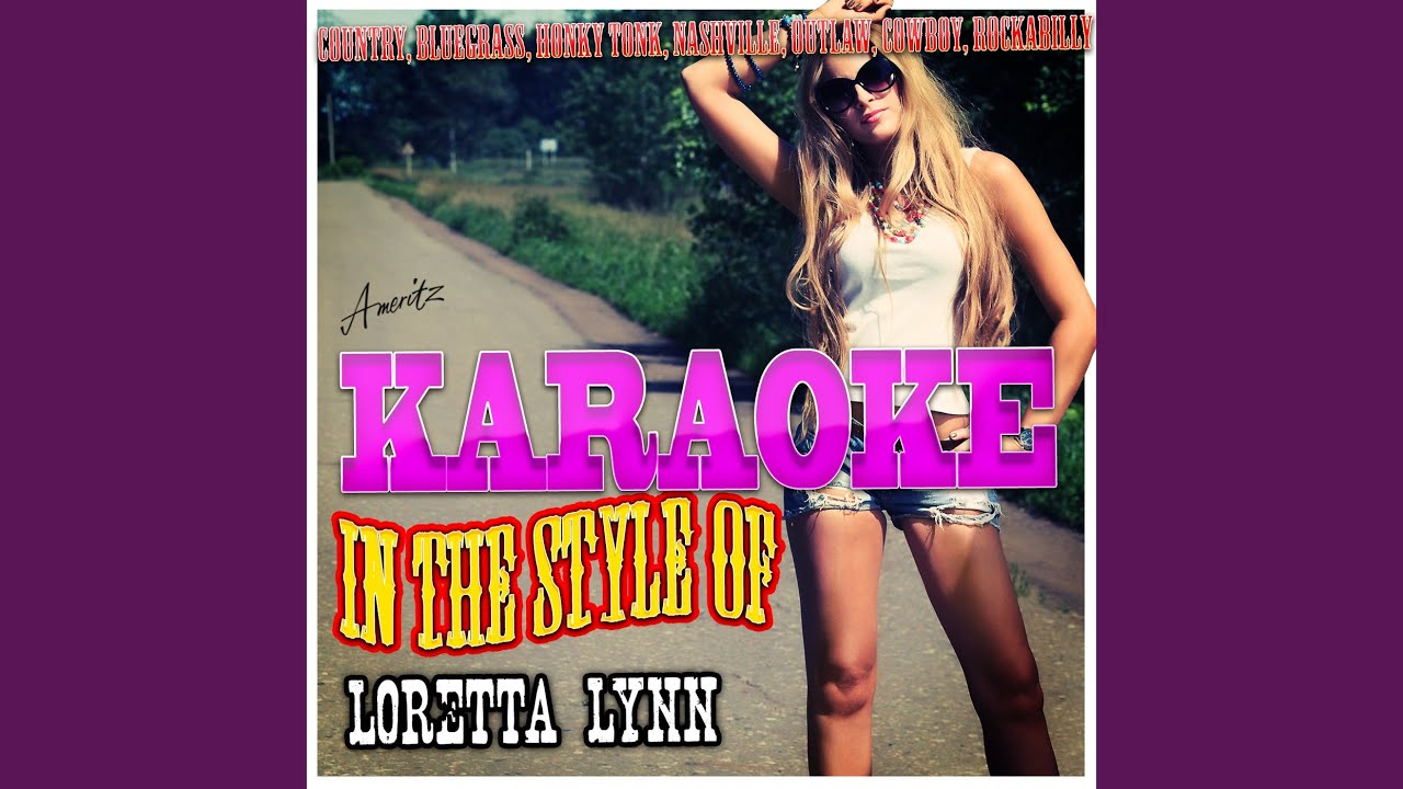 Red, White and Blue (In the Style of Loretta Lynn) (Karaoke Version)