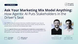 Agentic Dashboards for Marketing Mix Models: Decision Lens by PyMC Labs