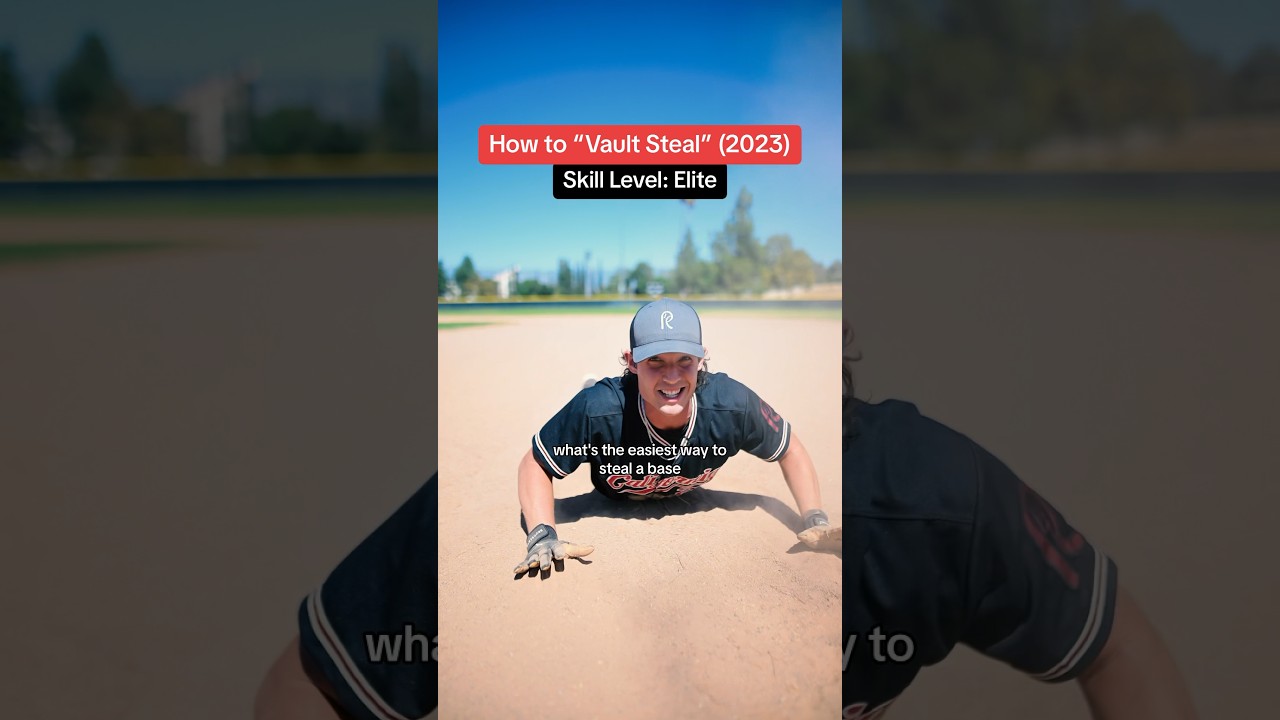Учебное пособие по краже хранилища (2023 г.) ⚾️ #baserunning #baseballsdrills #basestealing