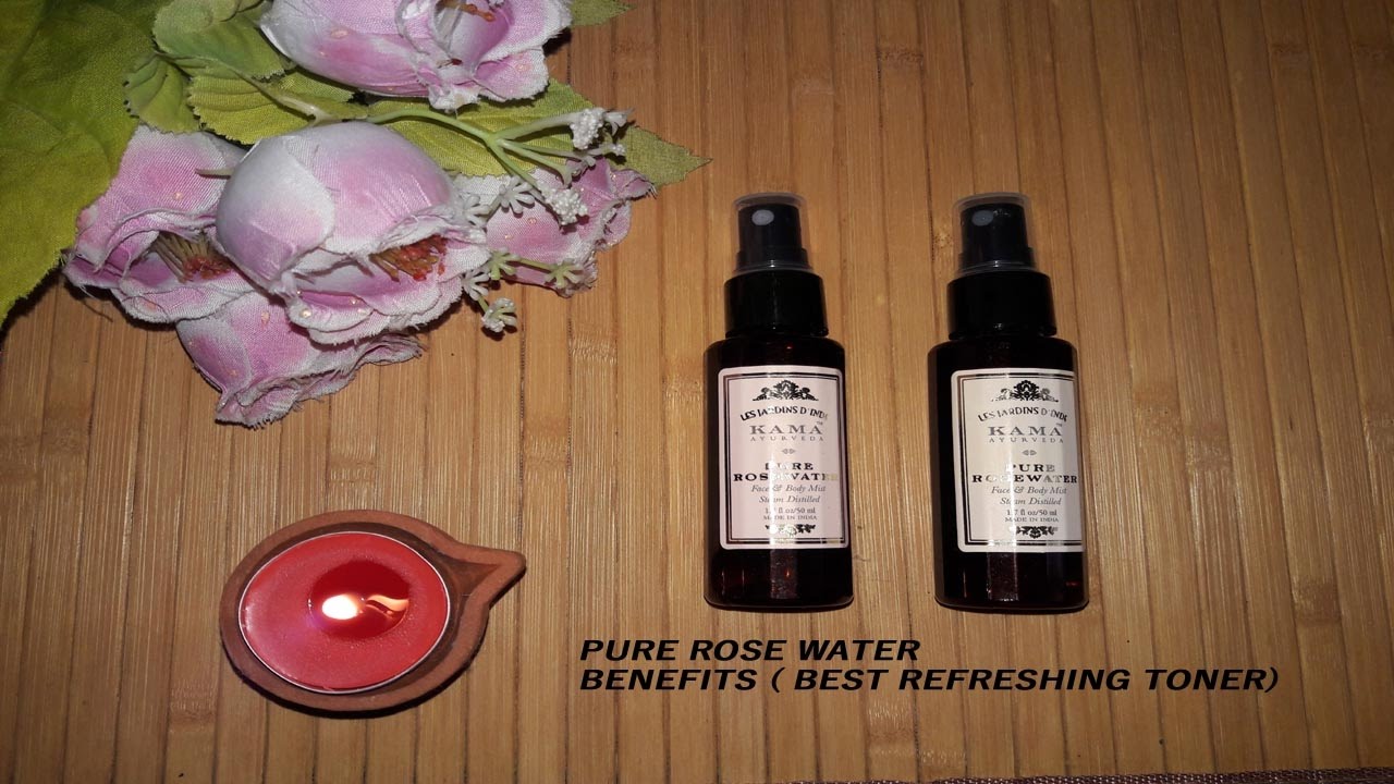 Pure rose water benefits best refreshing face mist YouTube