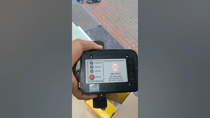 Automatic pump controller CRI Cph _15.   C.R.I.pamp