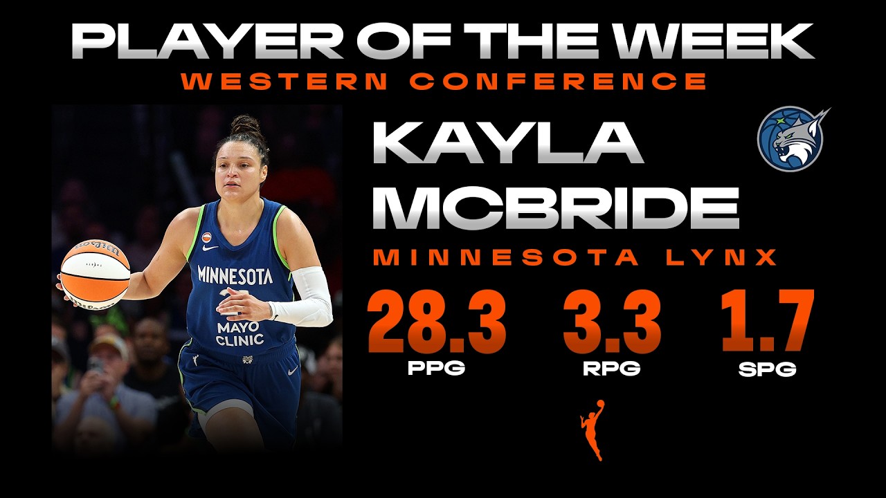 Week 9: Western Conference Player of the Week - Kayla McBride