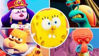 SpongeBob SquarePants: The Cosmic Shake - All Bosses (No Damage)