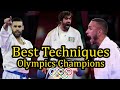 The best kumite techniques with olympics champions