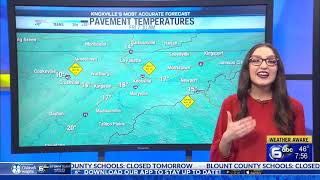 Winter weather update from the WATE 6 On Your Side Storm Team