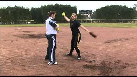Softball Pitching drill - 6 ball speed drill