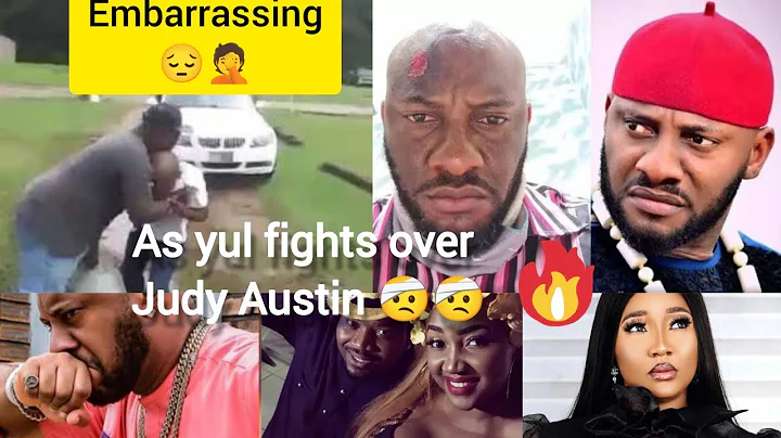 E DON HAPPEN‼️Judy Austin’s ex-husband Embarrassed her As he fîghts Yul Edochie on a set😱
