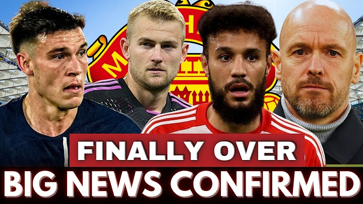 ✅ DEAL DONE! MAN UTD SIGN DE LIGT & MAZRAOUI! LATEST TRANSFER UPDATES! MAZRAOUI! LATEST TRANSFER UPD