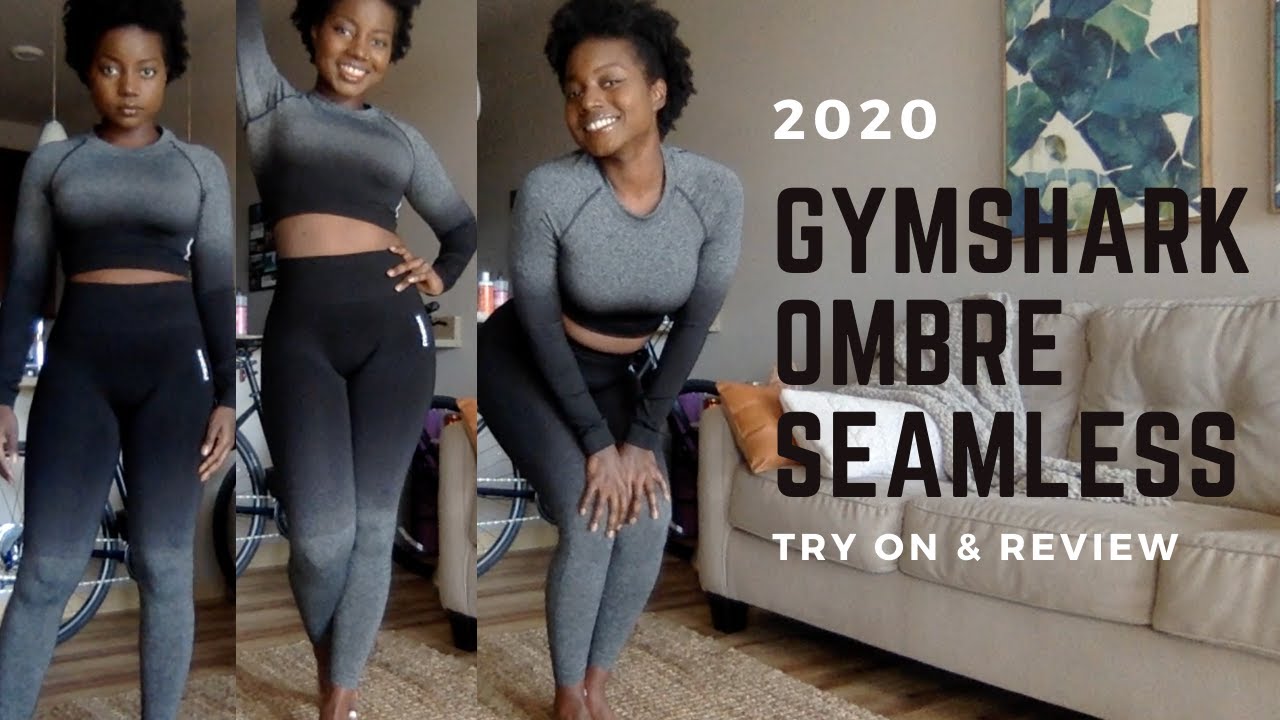 GYMSHARK OMBRE SEAMLESS | 2020 Try on, Review and More! - YouTube