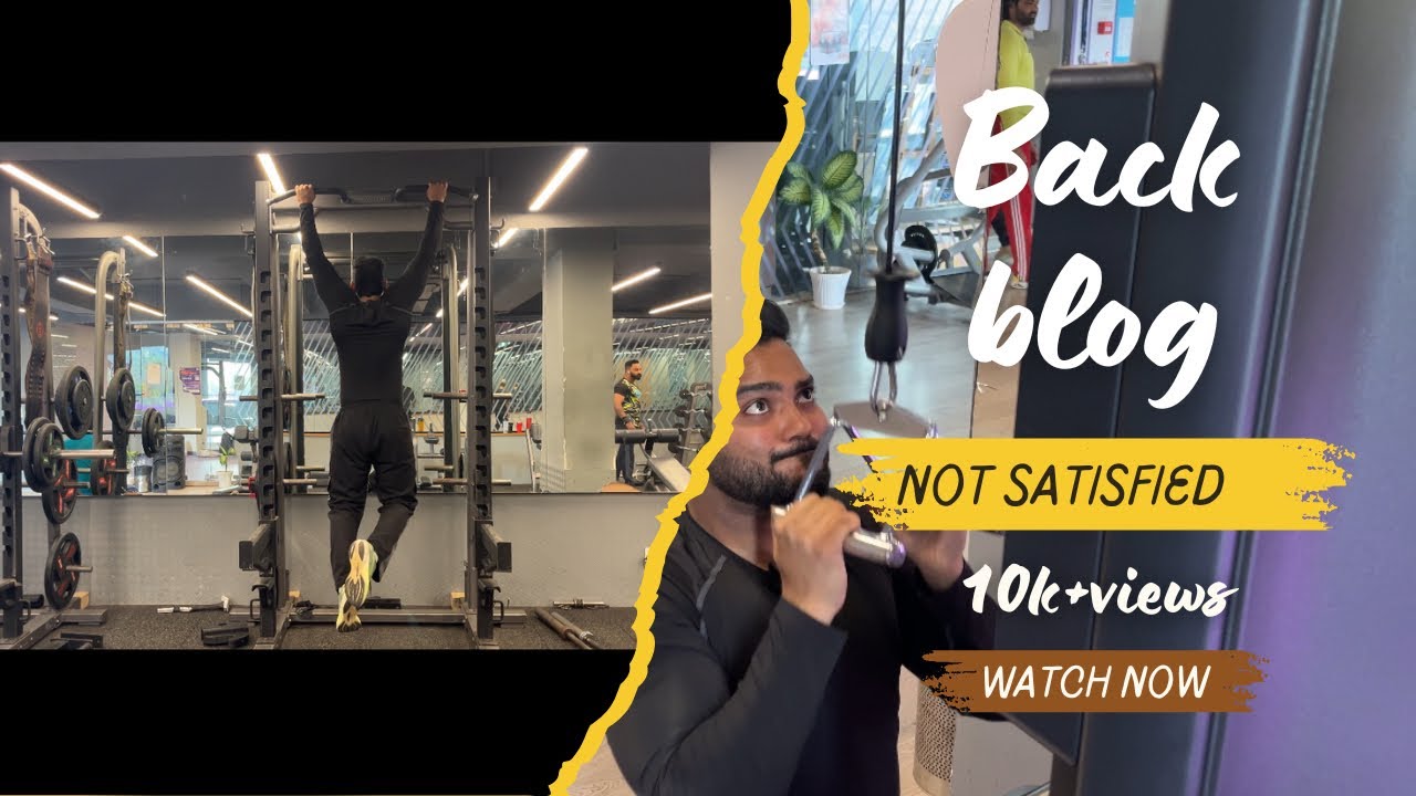 “My Back Transformation Journey | Real Progress & Tips”(Back ko perform kra )