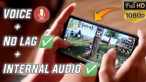 Best screen recorder for free fire/pubg videos || Record +Internal audio + Voice + No lag | Best app
