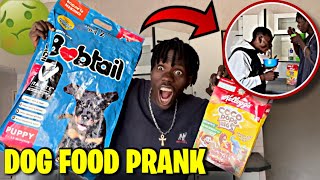 DOG FOOD🐶🥣 CEREAL PRANK ON MY FRIEND (GONE WRONG🤣)
