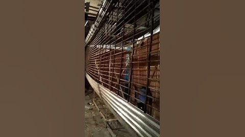 Large Grill rolling shutter