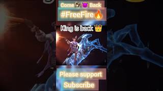 Free Fire King Is Back! 👑 Standard Attitude Status Video 🦅 #viral