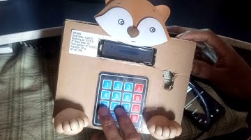 CAJA FUERTE CON ARDUINO