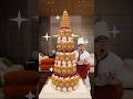 I Made A Giant Cream Puff Tower Shorts I Made A Giant Cream Puff Tower Shorts