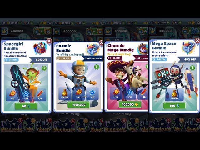 Subway Surfers Berlin 2021: Unlocking all Bundle TIME TRAVEL (#Begin 13) 