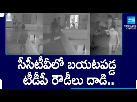 Yarlagadda Venkata Rao Followers Attack on YSRCP Activist | Vallabhaneni Vamsi |@SakshiTV - SAKSHITV