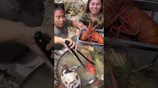 boil lobster mukbang #viral #shorts #foryou