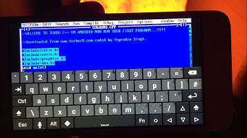 How to install Turbo c++ on Android