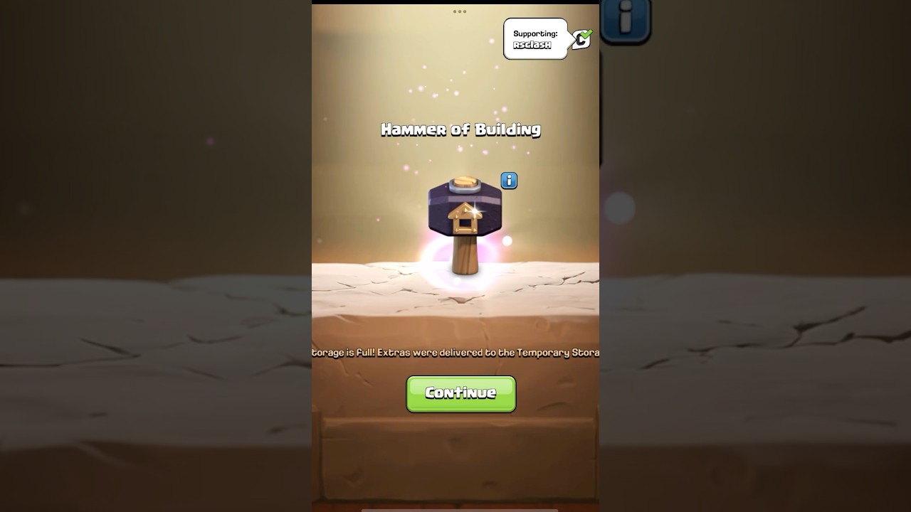 I got Hammer of Building (Treasure Hunt Event) in Clash of Clans
