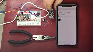 NodeMCU Arduino WiFi Server Demonstration with PWM and LED Blink
