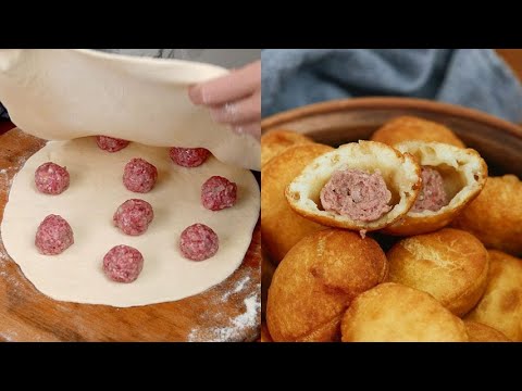 video Meatball fritters the original idea for a delicious dinner , Worldwide Recipes Meatball fritters the original idea for a delicious dinner