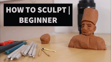 Sculpting timelapse | Head Modelling |Tinysky