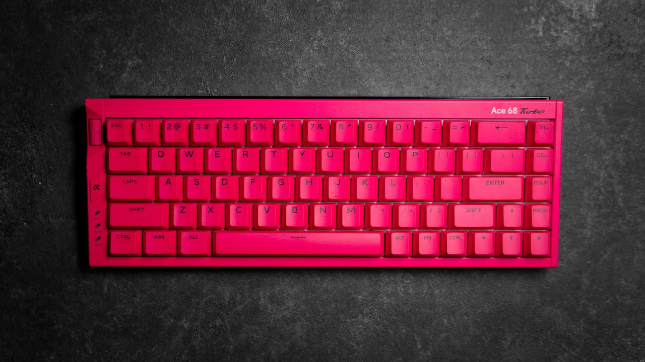 First 16K Polling Gaming Keyboard? - MCHOSE Ace 68 Turbo - YouTube