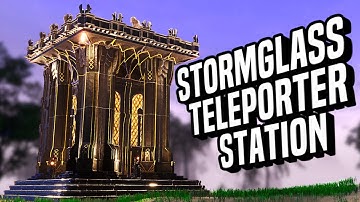 Conan Exiles: Stormglass Teleporter - Build Guide (No Mods)