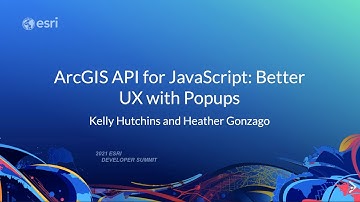 ArcGIS API for JavaScript: Better UX with Popups