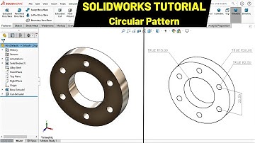Circular Pattern in SolidWorks | CAD with Mohsin