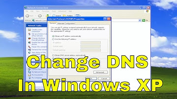How To Change DNS Servers On Windows XP [Tutorial]