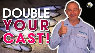 Long Distance Casting ( 4 Easy Keys ) How to DOUBLE Your Cast!!!
