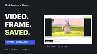 Generate Video Thumbnails in Node.js with MediaRuntime