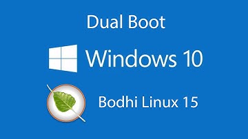 How to Dual Boot Windows 10 with  Bodhi Linux 2016