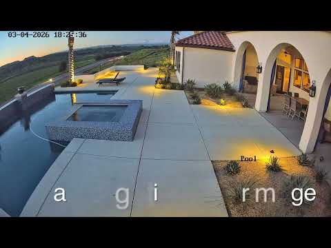 Best Security Cameras for homes in Fresno - Color NightVision Demo (Actual Footage)