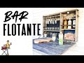 Bar Rustico Flotante / Optimiza tu espacio