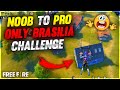 Noob To Pro Solo Vs Squad Full Ranked Game Play Only In Brasila - Garena Free Fire