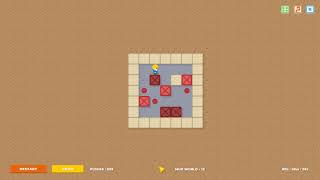 Super BoxMan Ultra: Mud World - Level 10 Walkthrough
