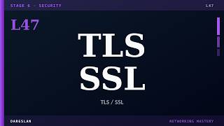 TLS & SSL — explained simply | Networking #47