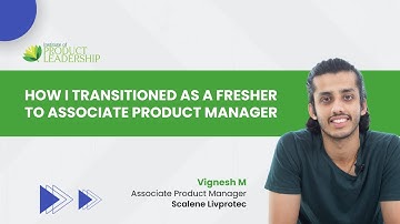 From Mechanical Engineer to Associate Product Manager: Vignesh