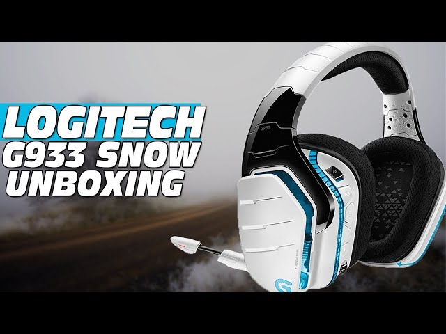 HEADSET LOGITECH G933 SNOW - UNBOXING - YouTube