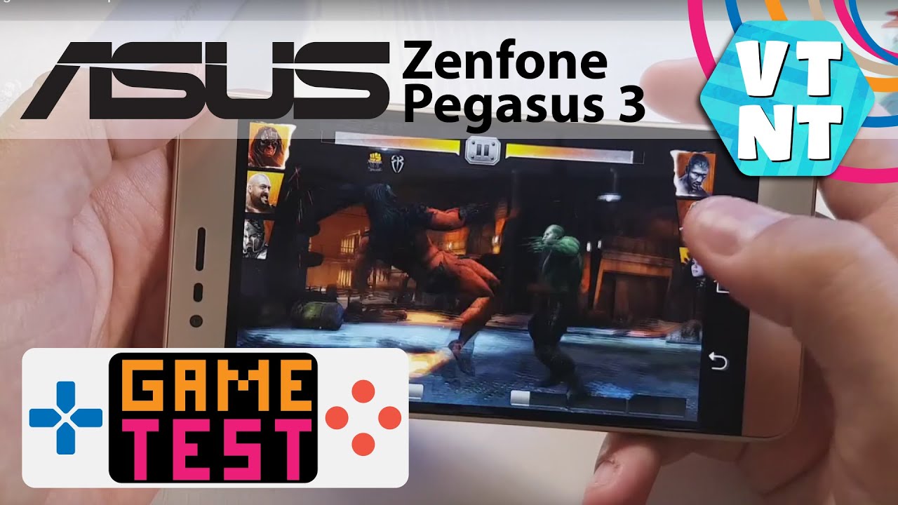 ASUS Zenfone Pegasus 3 Тест Игр