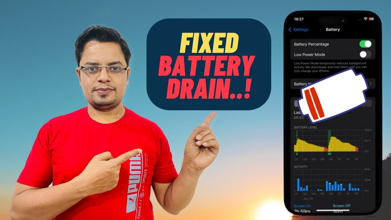 10 Ways to Fix iOS 17 Battery Drain on iPhone and iPad - YouTube