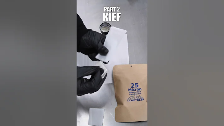 PART 2: How To Press Rosin for Beginners - Kief