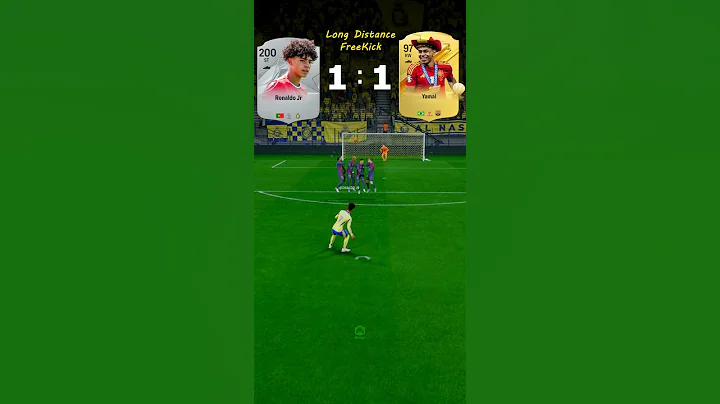 Lamine Yamal Vs Ronaldo Jr Freekick/Penalties